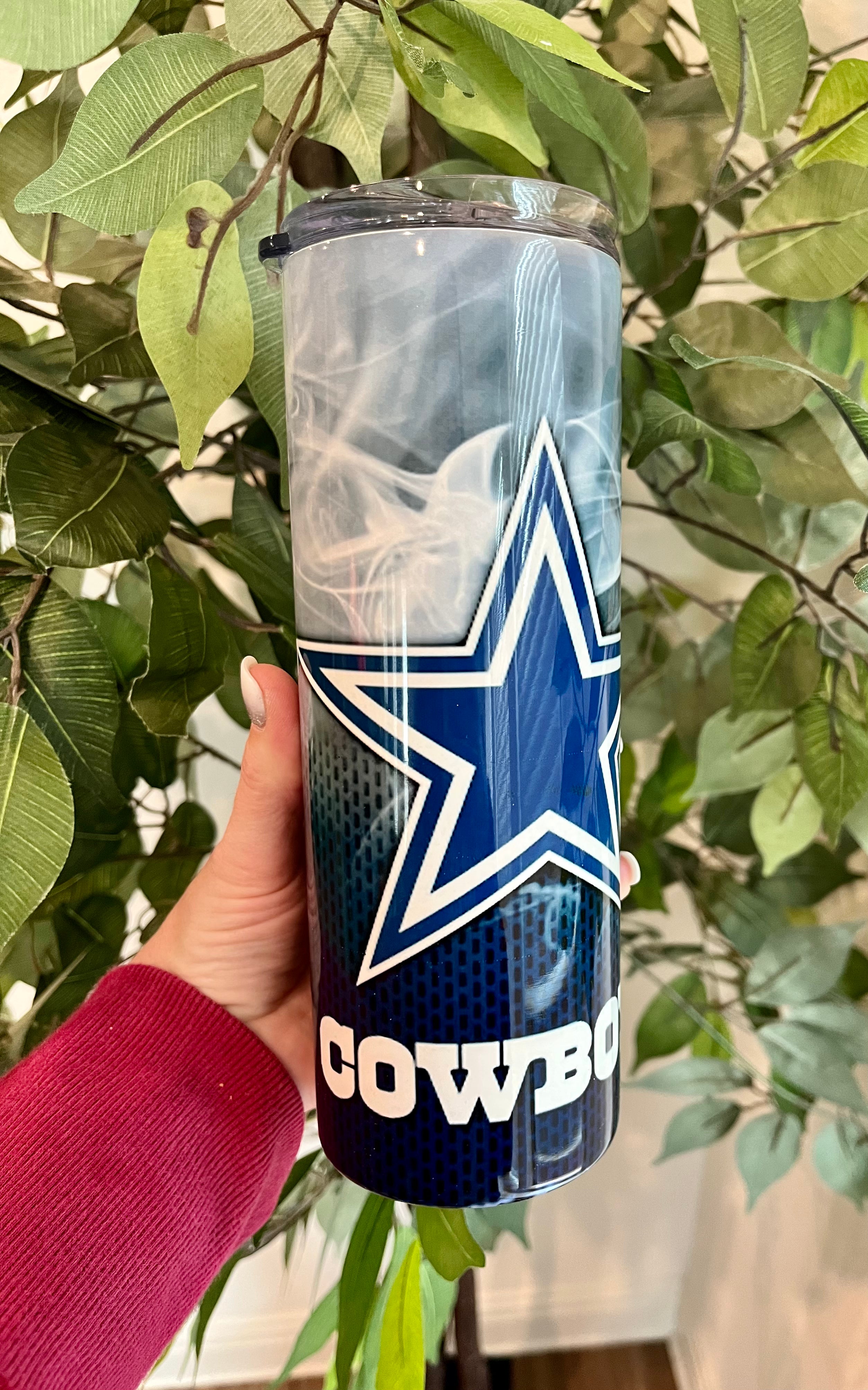 Dallas Cowboys Tumblers, Cowboys Tumbler Cups, Plastic Tumblers